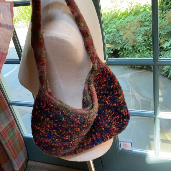 Handmade Knit soft shoulder bag 🧶🤎 - Picture 3 of 8